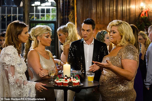 Speaking to his FUBAR Radio co-star Ellen Coughlan on the Halloween special political program Politics Uncensored, Bobby described the vile messages he received after filming the TV show [pictured on TOWIE with Ferne McCann, Billie Faiers and Gemma Collins]