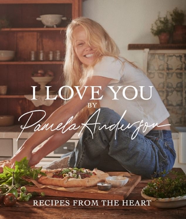 The star is promoting a new cookbook titled I Love You