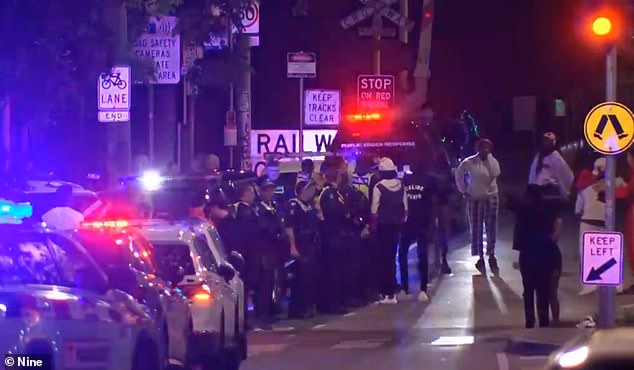 Fights had reportedly broken out at the rave when the man was shot around 3am