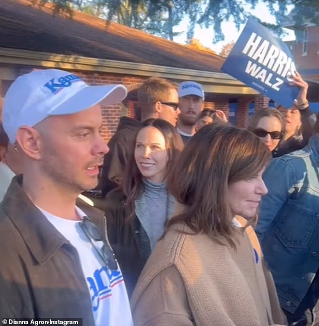 It was a quiet gesture, but nevertheless made her the last person identifying with the pre-Trump Republican Party to express her support for the Democratic nominee.