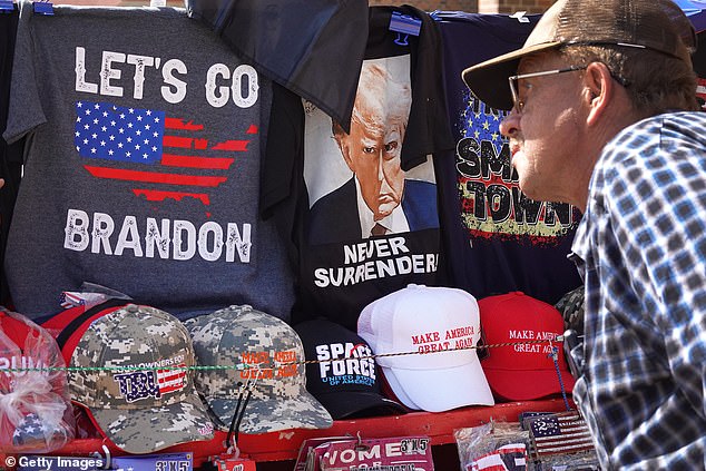 In New Jersey – and several other states – voters are not allowed to wear political gear to the polls