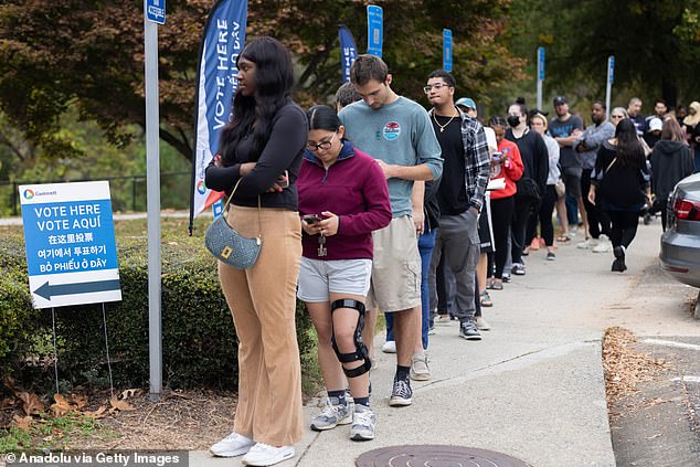 Americans have turned out in large numbers for early voting ahead of Election Day on Tuesday