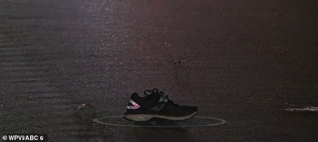 The unidentified victim was pronounced dead at the scene when she was hit with such force that she was reportedly flown 200 feet into the street and both of her sneakers were ripped off.