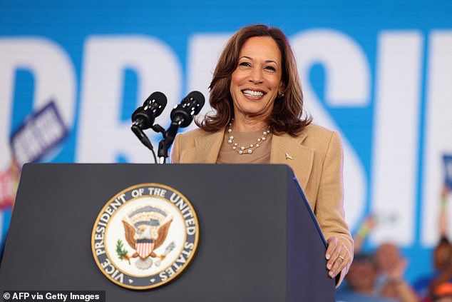 Vice President Kamala Harris campaigns on November 2 in Charlotte, NC. She also campaigned in Georgia as Election Day approaches