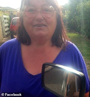 Sue McCulloch (pictured) brought her son Jamie and daughter-in-law Jacinta King to a housing commission car park so they could have sex. Mrs. King is married to her eldest son, David