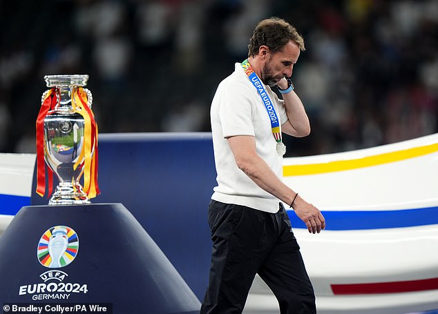 Gareth Southgate led England to two European Championship finals, but his team tasted defeat in both finals