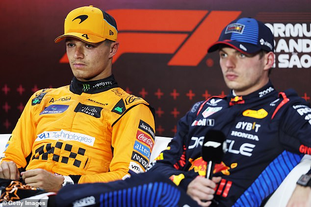 Lando Norris could close the gap with Max Verstappen to 26 points, with three race weekends to follow after the Brazilian GP