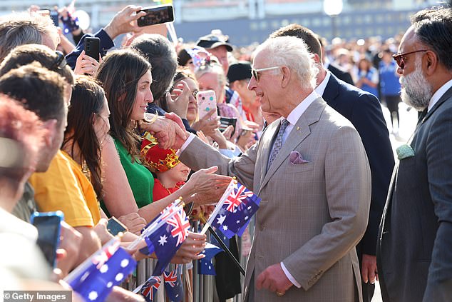 Nearly 45 percent of 1,500 Australians surveyed said the country should keep the monarchy after the king dies, up from 35 percent in 2023