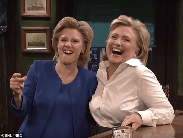 Viewers immediately drew comparisons to Hillary Clinton's ill-fated sketches on the show in previous elections that she lost after an appearance on the show, appearing in 2016 opposite Kate McKinnon