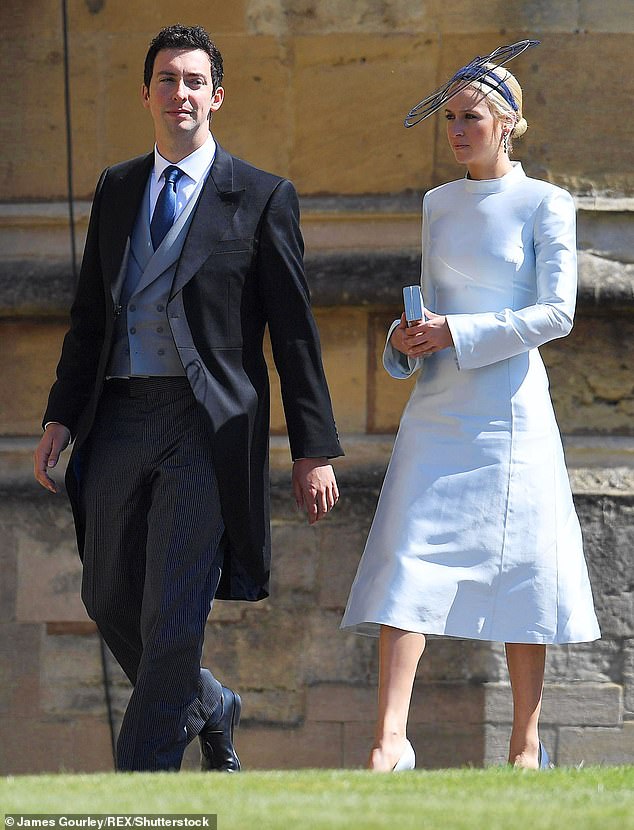 Misha and her current husband Michael Hess were among the high-profile guests at Harry and Meghan's royal wedding in 2018