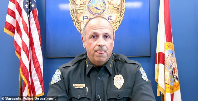 Chief Rex Troche made a statement about the incident, alongside the body camera footage