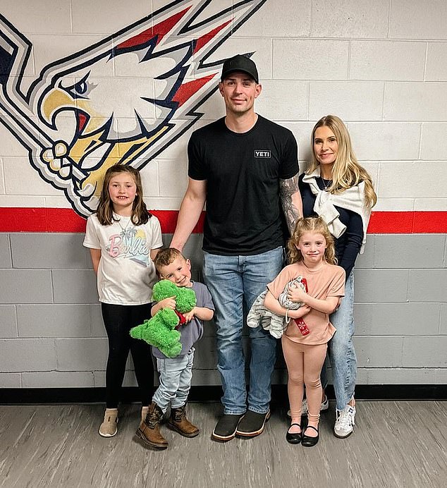 Angela, who married Carey in 2013, has three children with the Montreal Canadiens goaltender