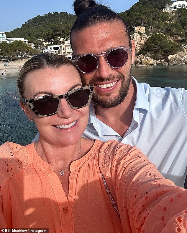 Friends of the star claim they suspect the Liverpool forward was seeing celebrity make-up artist Lou before he and Billi split last month (Billi and Andy pictured)