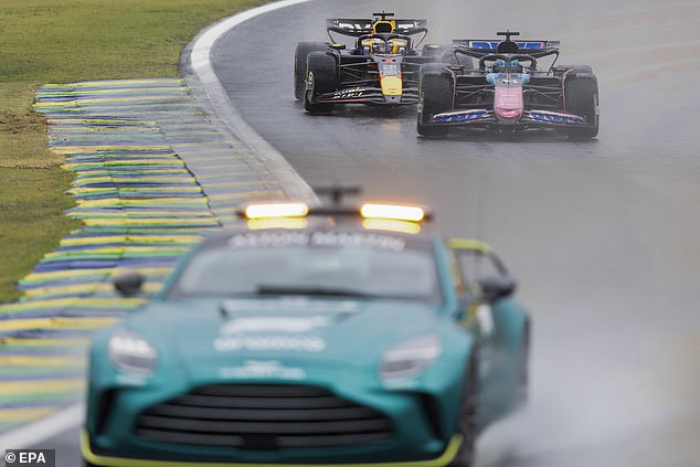 The safety car was deployed several times during Sunday's Brazilian Grand Prix