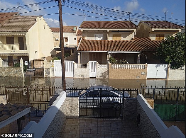 More flooding from storm DANA has hit the holiday towns of Mazzaron and Agulias on the Costa Blanca