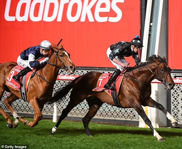 Okita Soushi won the Mooney Valley Gold Cup and is another leading contender