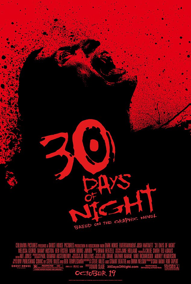 Fans pointed to 30 Days Of Night, which was released in 2007 and is based on the comic book series of the same name written by Steve Niles and illustrated by Ben Templesmith