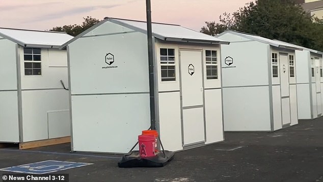 After construction in December 2020, Isla Vista's tiny houses, which house up to 20 people, attracted even more homeless people to the area