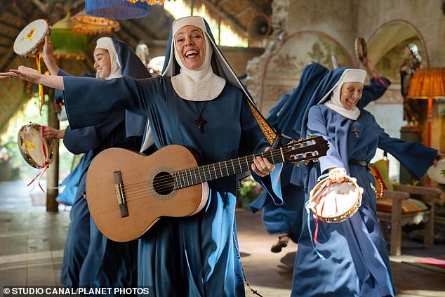 Yet a shock awaits them all. The retired bear house is run by nuns, whose smiley Mother Superior (Olivia Colman) tells them that Aunt Lucy seems to have disappeared