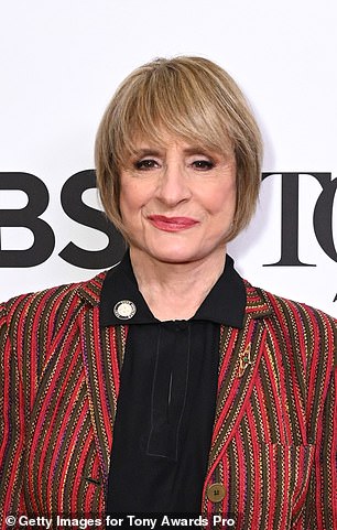 LuPone pictured in 2022 in New York