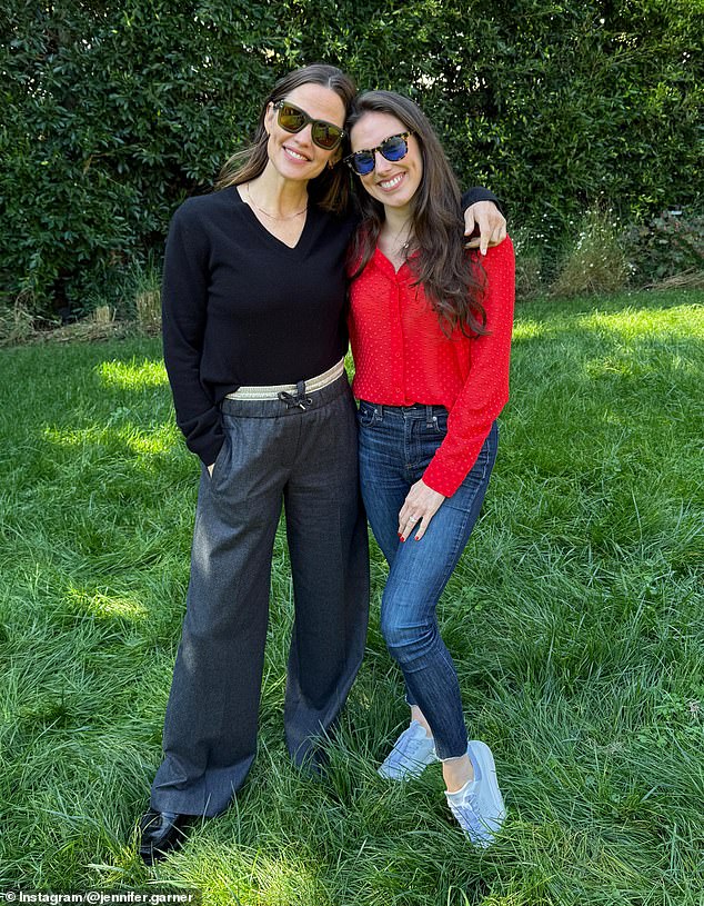 Also on Sunday, Jennifer posted a video of herself joined by professional ballerina Tiler Peck as they briefly danced together to Sabrina Carpenter's song Juno.