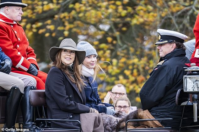 The teenager's appearance was a surprise to guests, as it was not posted in the family's official calendar