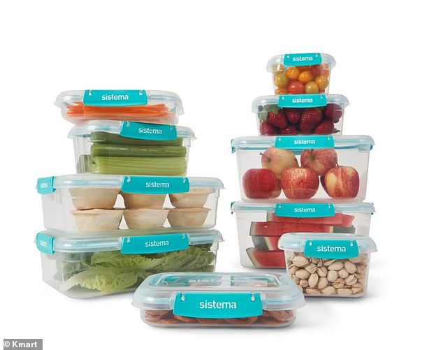 Kmart Australia is now selling a 10-piece food storage set for less than half the price