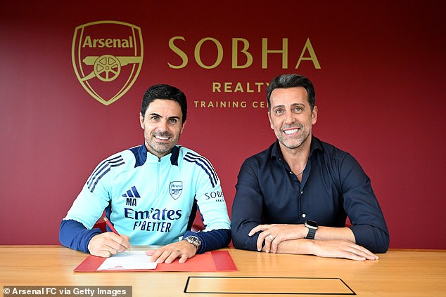 The Spaniard has been a close ally of fellow countryman Mikel Arteta as they have led a cultural shift at the club in recent years