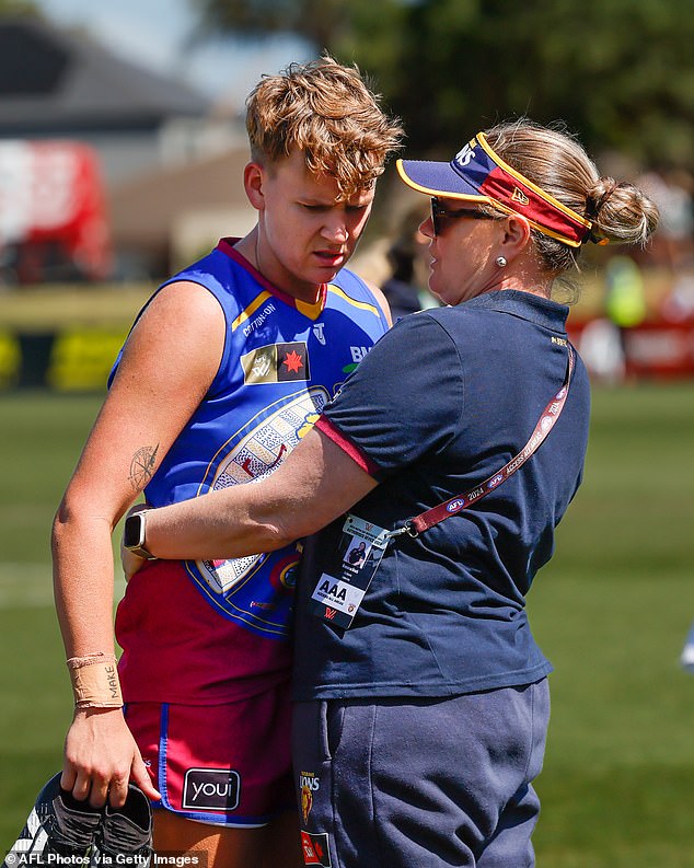 An onlooker is said to have made a comment about Davidson's actions, with the AFL's Integrity Unit now investigating the matter