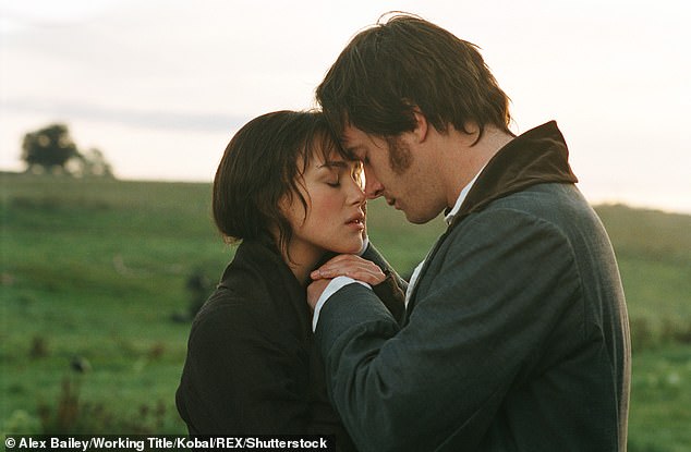 Keira Knightly starred in the Regency-era project in the 2007 film adaptation, alongside Matthew MACfadyen (pictured)