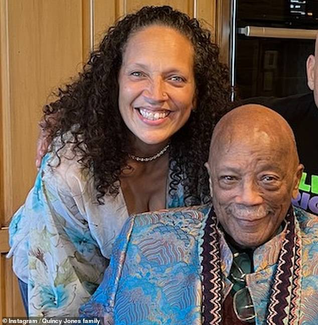 Quincy Jones wished his daughter Tina a happy birthday in his latest Instagram post on Sunday