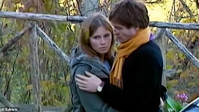 Knox and Sollecito, pictured in Italy shortly after the case made headlines in 2007, had only been dating for a short time before Meredith's death