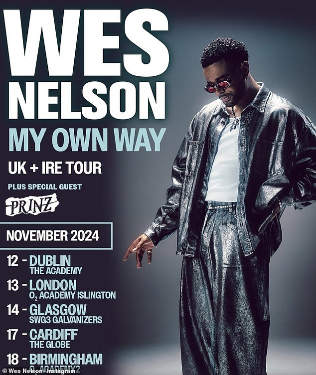 The Forever singer will surprise fans in Britain and Ireland with his My Own Way tour