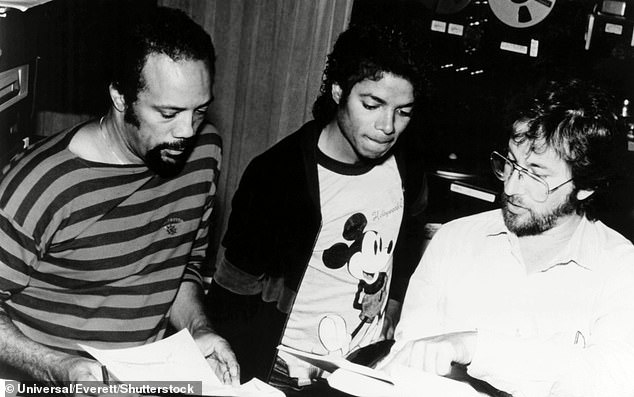 Quincy Jones collaborates with Michael Jackson and Steven Spielberg on the ET soundtrack in 1982