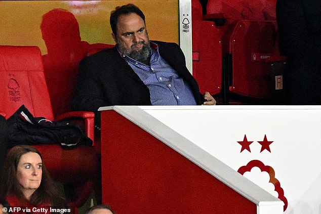 Marinakis owns several football clubs, including Premier League side Nottingham Forest