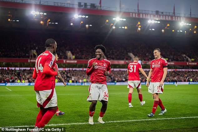 Forest are above Arsenal in the Premier League after an impressive start to the season