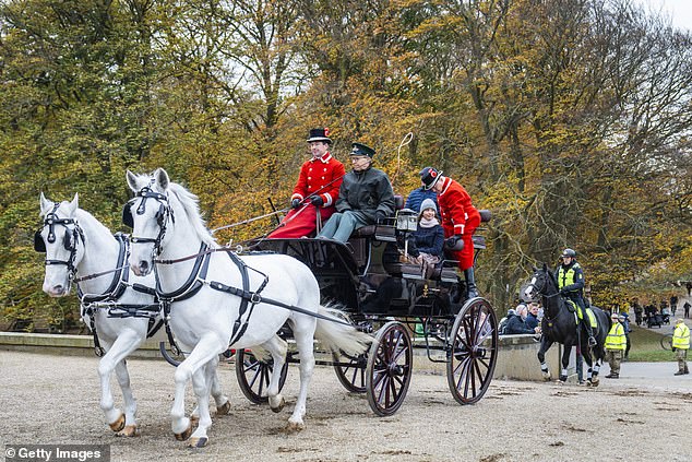 Princess Mary became patron of the Hubertus Hunt event following the death of her father-in-law Prince Henrik in 2018