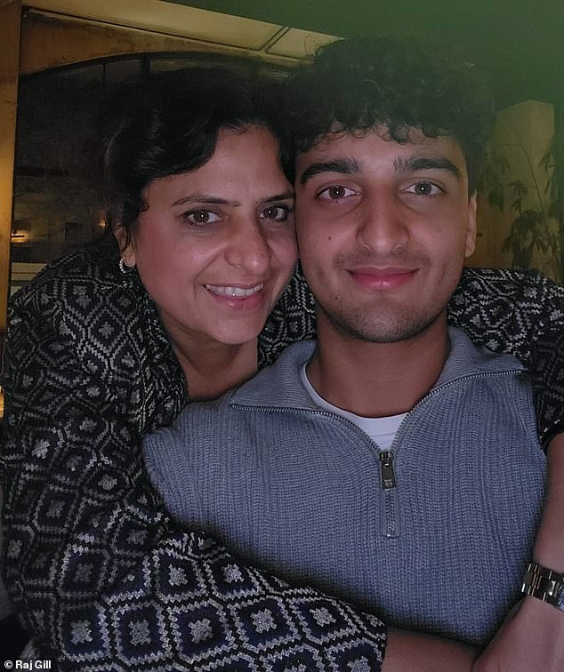 Raj wants her son's focus to be 'on himself and finding himself as he grows as a young man'