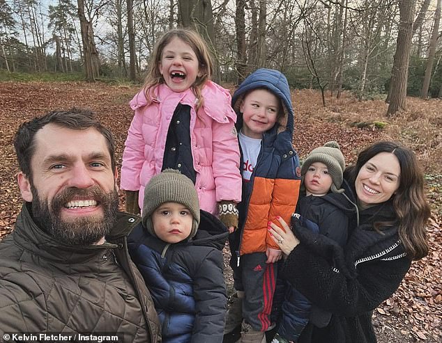 Kelvin and his actress wife Liz, best known as Cold Feet's Rosemary, bought a 300-acre farm on the edge of the Peak District in 2020 where they live with their four children.