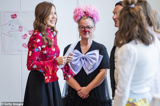 Mary also met some children and young people who had experienced the clowns while in hospital