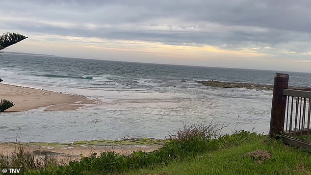 The channel at The Entrance is a notoriously dangerous place as the drifting sand pushes strong currents out to sea (photo)