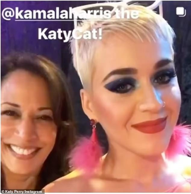 On Monday, Perry shared this video with Harris calling her a KatyCat