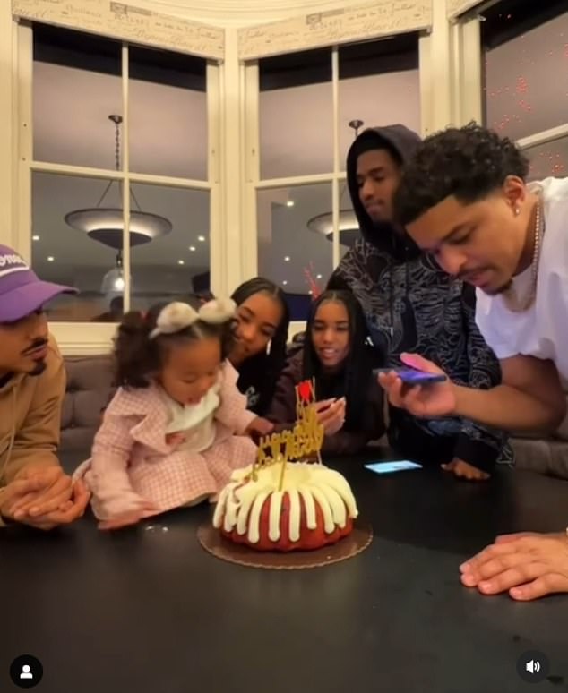 In the video shared by his son Justin Dior Combs, Diddy is heard telling his children that he is proud of them all and 