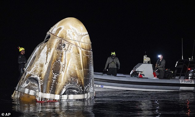 The Crew-8 astronauts landed on the SpaceX Dragon Endeavor on October 25, after a 235-day mission