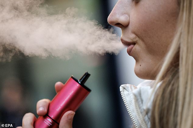 The Department of Health and Social Care said it will create a 'smoke-free generation' by phasing out the sale of tobacco products in the UK (file image)