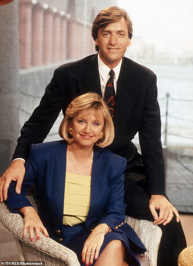 Vanessa said she worked unpaid because of her love of the series, which was then presented by Richard Madeley and Judy Finnegan (pictured 1990)