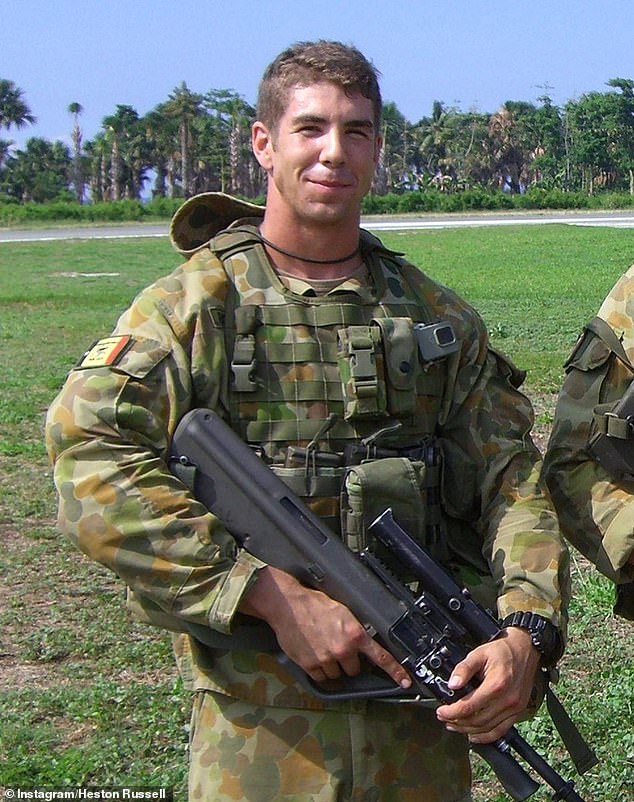 In October 2023, former special forces commando Heston Russell (pictured) won his defamation case against the ABC after a Federal Court judge ruled it could not prove that articles the national broadcaster published were reported in the public interest.