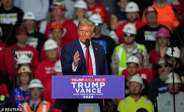 Former President Donald Trump held his final campaign rally in Grand Rapids after wrapping up his last event in Pennsylvania in Pittsburgh