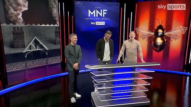 During his analysis, Berbatov told a hilarious joke that left the Sky Sports studio in stitches