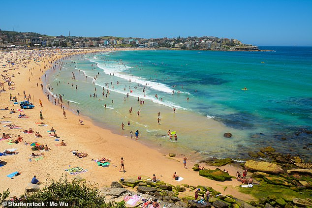 He branded residents of Bondi (pictured) and Coogee as 'posh pr****s' and claimed money was the reason they weren't as nice as locals in Blacktown or Mount Druitt.